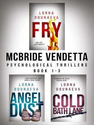 cover image of McBride Vendetta Psychological Thriller Boxset
